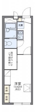 レオパレス北巽駅西の物件間取画像